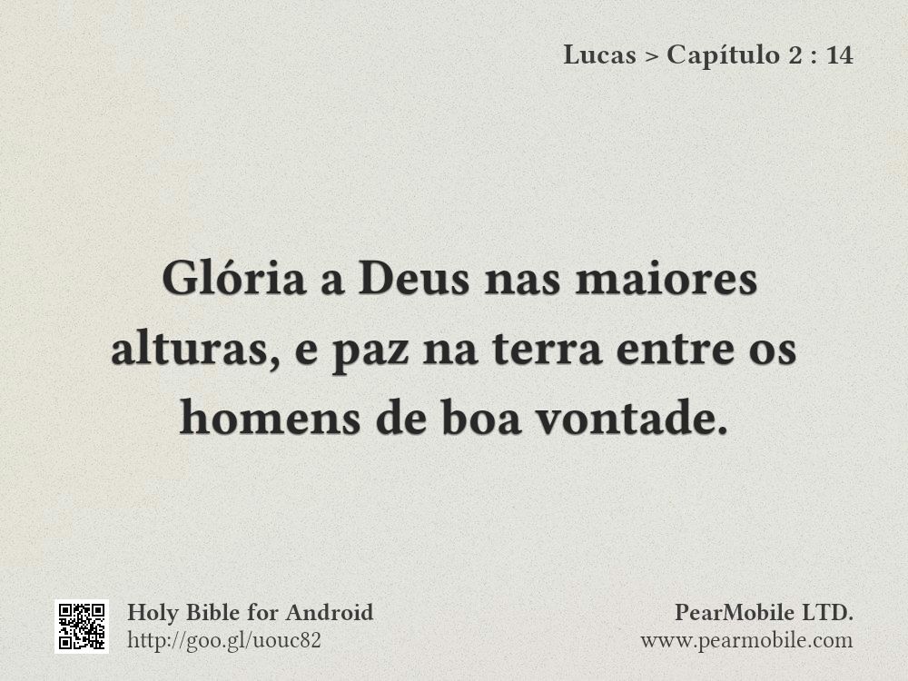 Lucas, Capítulo 2:14